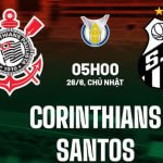 soi kèo Corinthians vs Santos