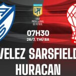 soi kèo Velez Sarsfield vs Huracan