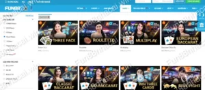 Fun88 có nhiều sảnh Casino trực tuyến đẳng cấp
