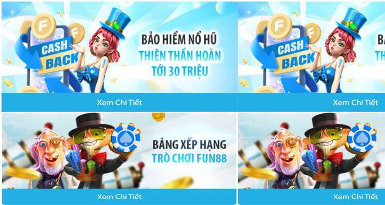 Khuyến mãi trò chơi Fun88