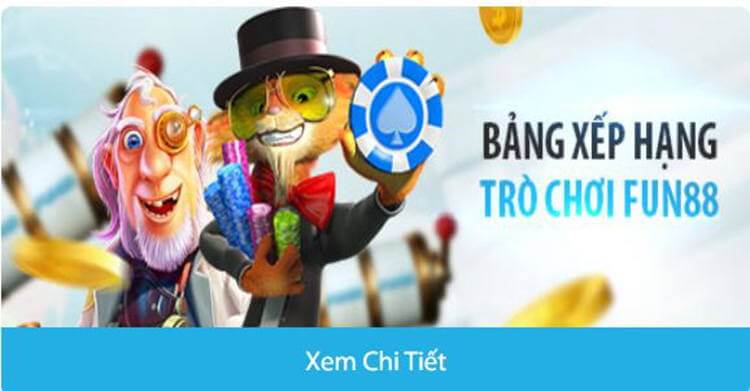 Bảng xép hạng trò chơi 