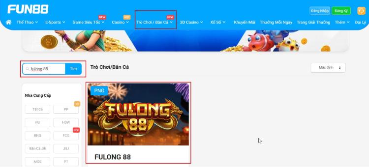 Cách chơi Fulong 88