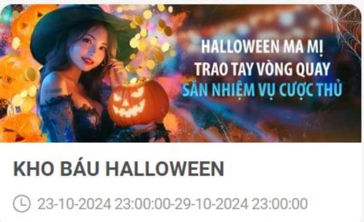 Khuyến mãi Halloween