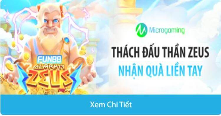 Thách đấu thần Zeus