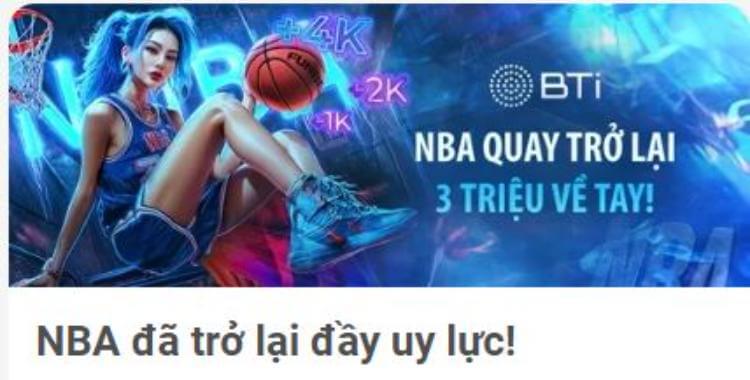 Giải đấu NBA trở lại