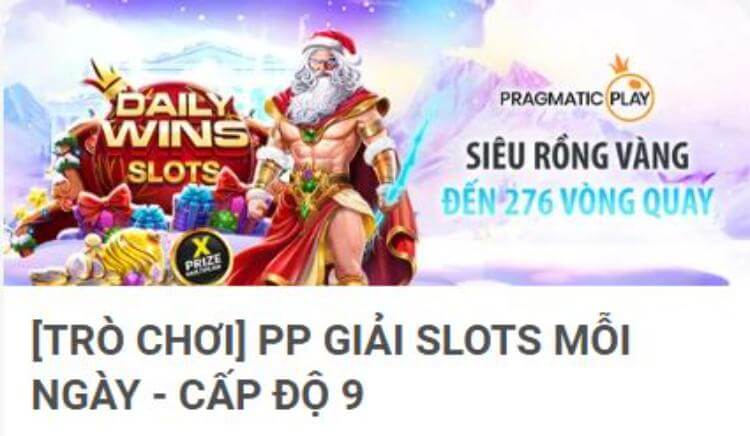 Giải đấu cấp độ 9 PP Slot