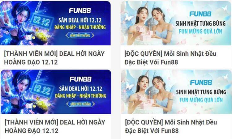 Khuyến mãi Fun88