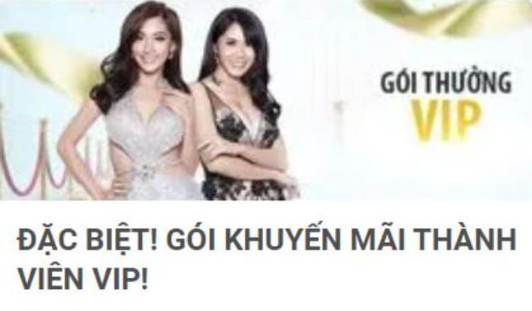 Gói khuyến mãi thành viên VIP