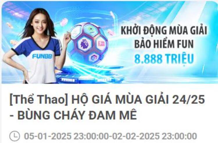 Hộ giá mùa giải 24/25