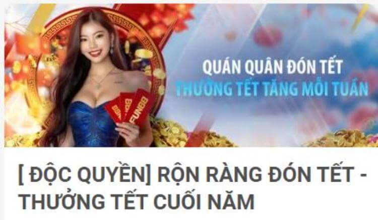 Quán quân đón tết thưởng tết tăng mỗi tuần