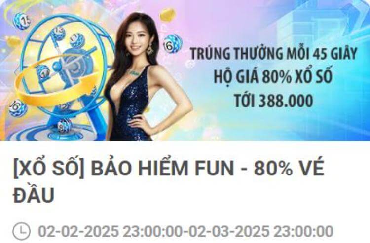 Bảo hiêm Fun - Xổ số