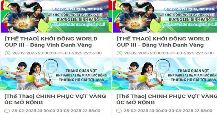 Khuyến mãi Fun88 thể thao