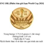 Xu vàng 18K trị giá 1 chỉ