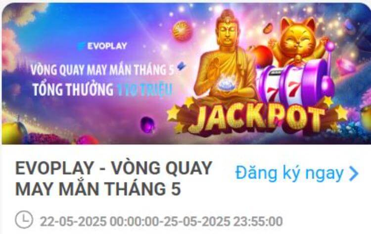 vòng quay may mắn evoplay