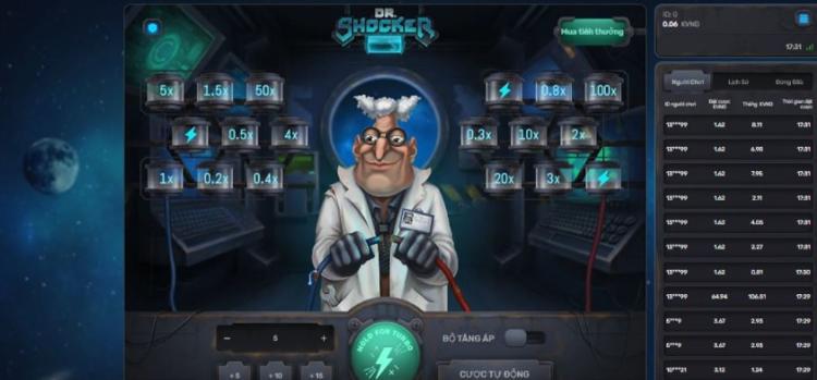 Game siêu tốc Dr. Shocker