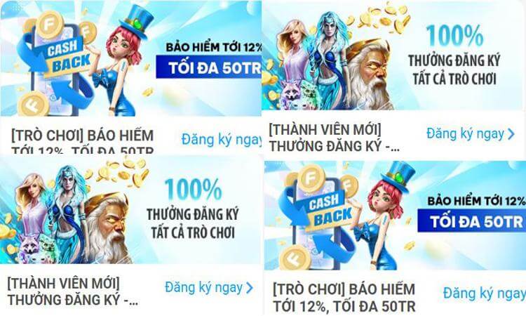 Khuyến mãi trò chơi Fun88