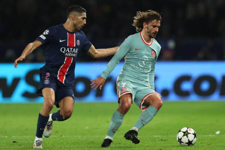 PSG đại chiến Atletico Madrid