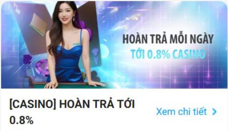 Hoàn trả casino