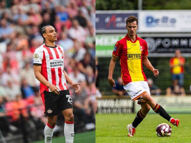 PSV Eindhoven đại chiến Go Ahead Eagles