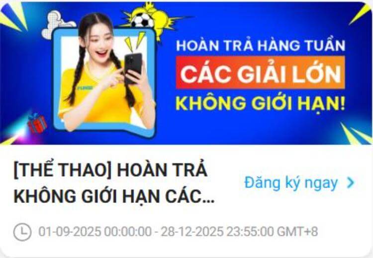 hoàn trả không giới hạn